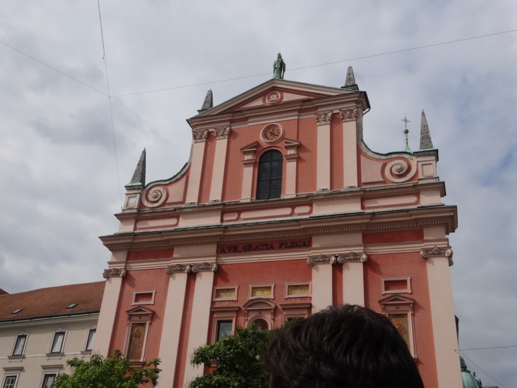 1-4スロベニア　リュブリャナ　フランシスコ会教会